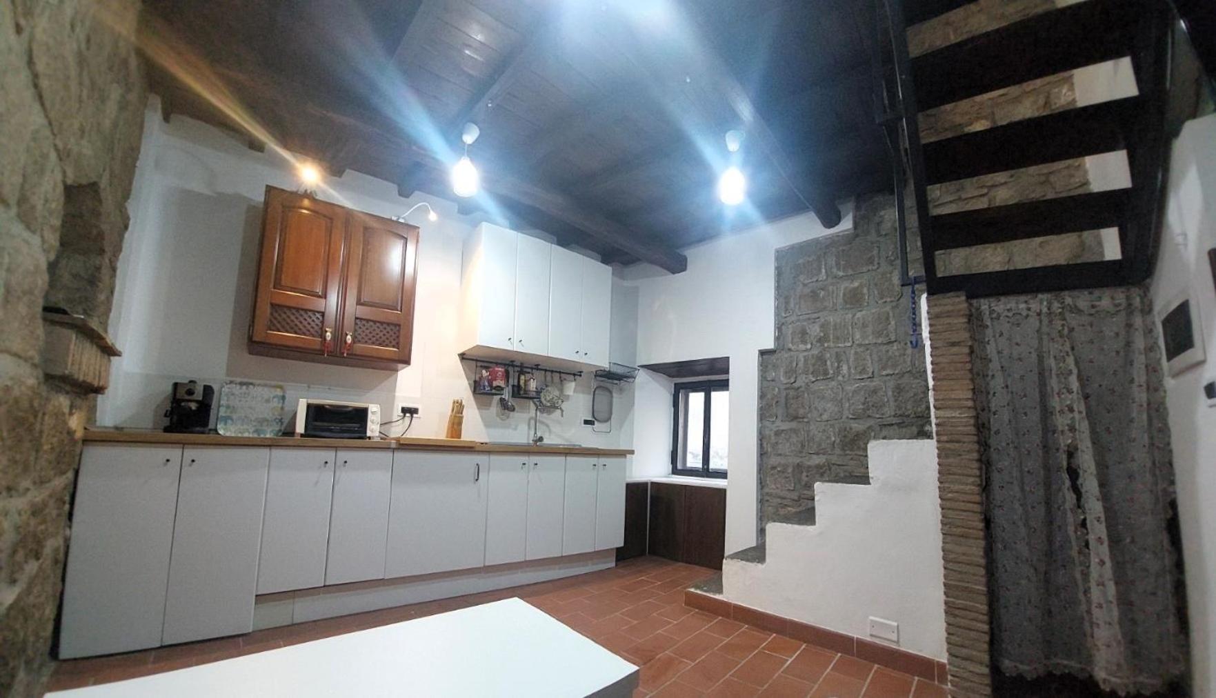 Casa Medievale In Stile Viterbo Esterno foto